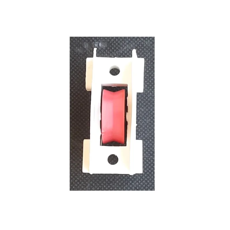 Roldana LINHA-30 alta V com rolamento janela porta aluminio kit 4 un
