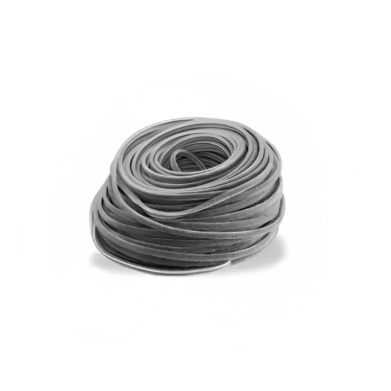 Escova fita vedação 7X5 cinza rolo C/50 mts encaixe janela porta aluminio