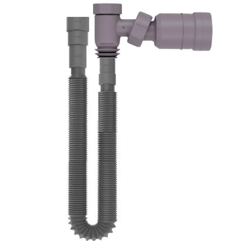 Adaptador máquina de lavar 45 graus + mangueira saída 2,2M