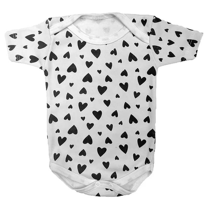 Kit Roupa de Bebê 6 Peças Body Regata e Manga Curta e Shorts
