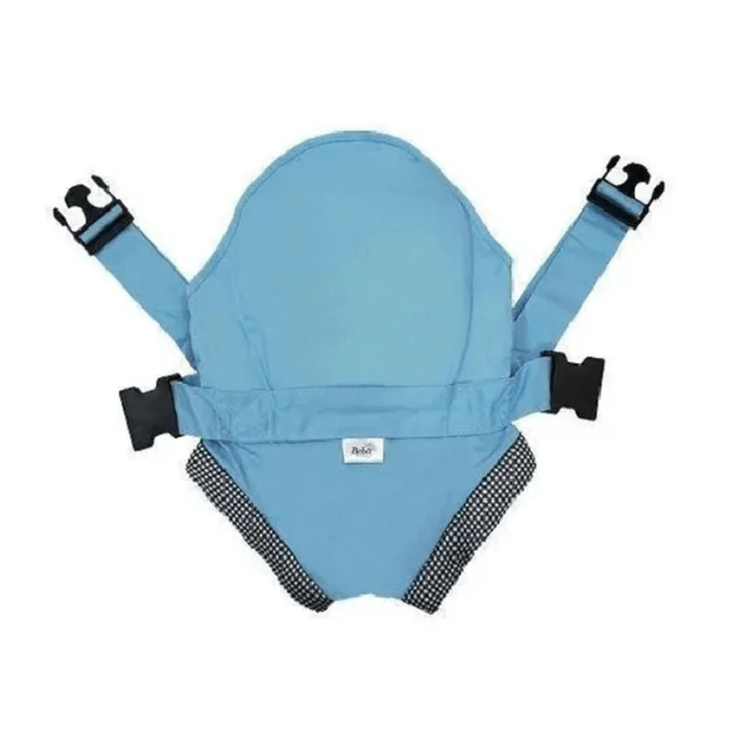 Canguru Bebê Ergonômico 2 Posições Passeio Azul Até 15kg