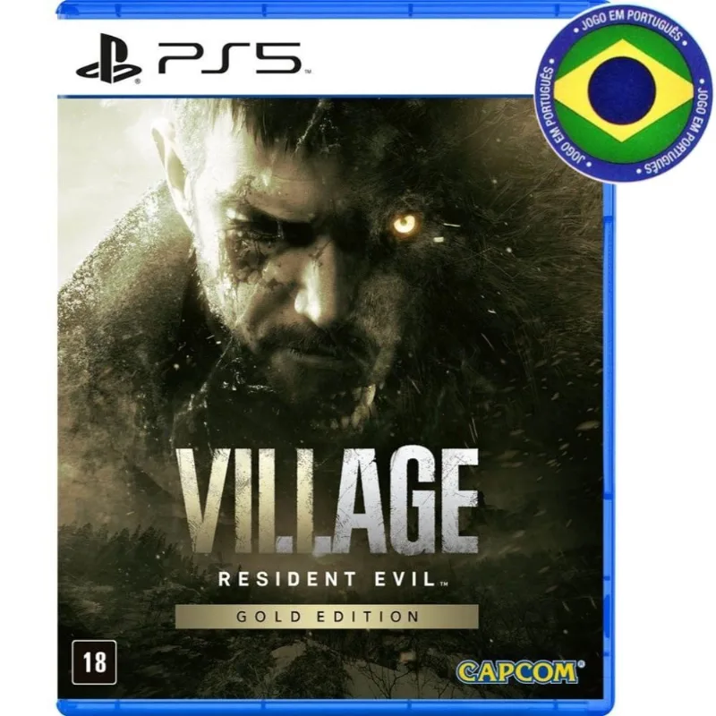 Resident Evil Village 8 Gold Edition PS5 Mídia Física Dublado em Português Playstation 5