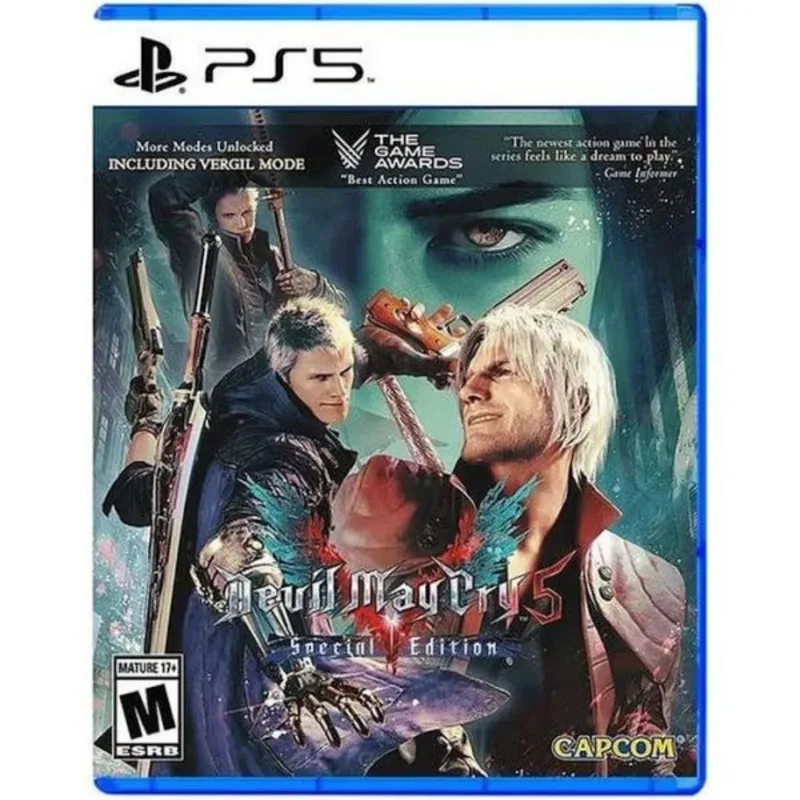Devil May Cry PS5 Edição Especial Mídia Física Legendado em Português Playstation 5