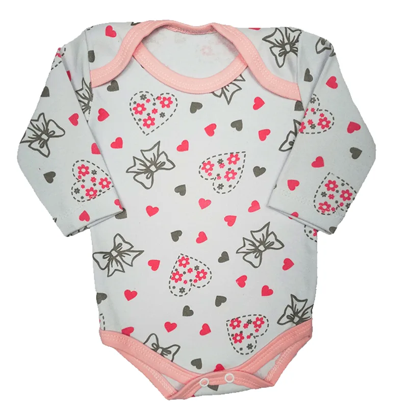 Kit Roupa de Bebê 5 Pças Body Mijão Camiseta Macacão Suedine