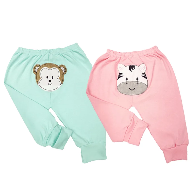Kit Roupa de Bebê 2 Peças Calça Mijão Bumbum Bordado
