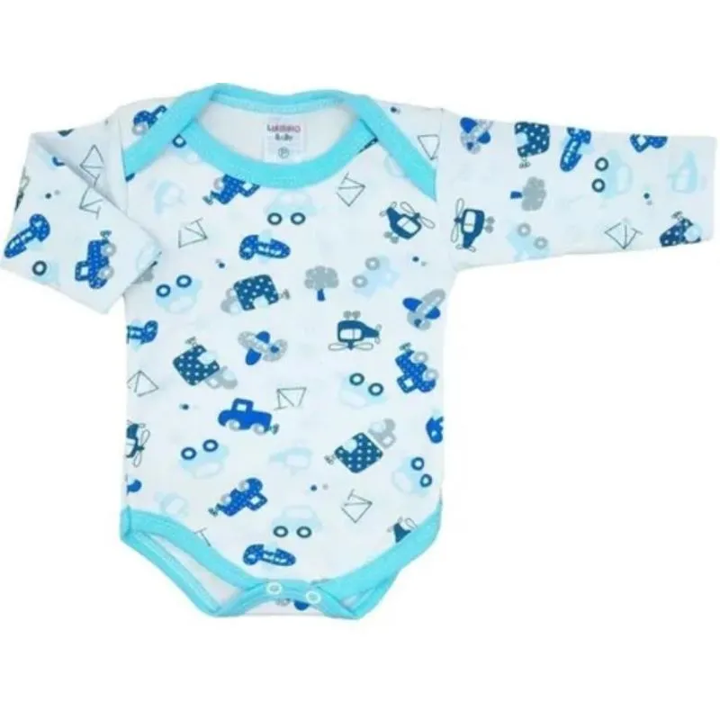 Kit 10 Pçs Roupa Bebê Body Manga Longa e Mijão Menino Menina