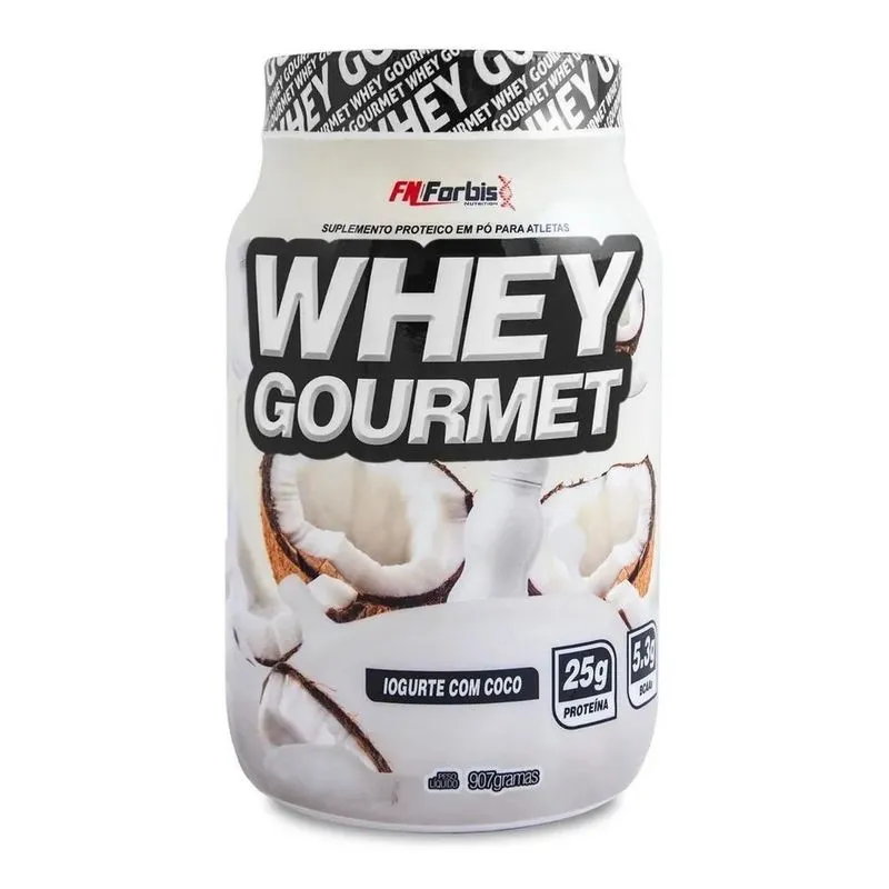 Suplemento En Pó Fn Forbis Proteínas Sabor Iogurte Com Coco
