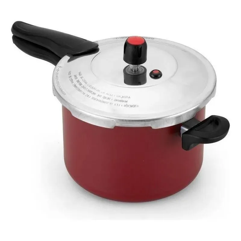 5x Panela De Pressão Fechamento Externo Antiaderente 4,5l Co