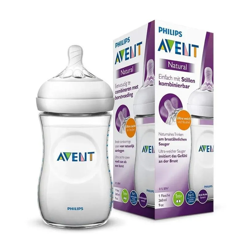 Mamadeira Pétala 1m+ 260ml Philips Avent Importada