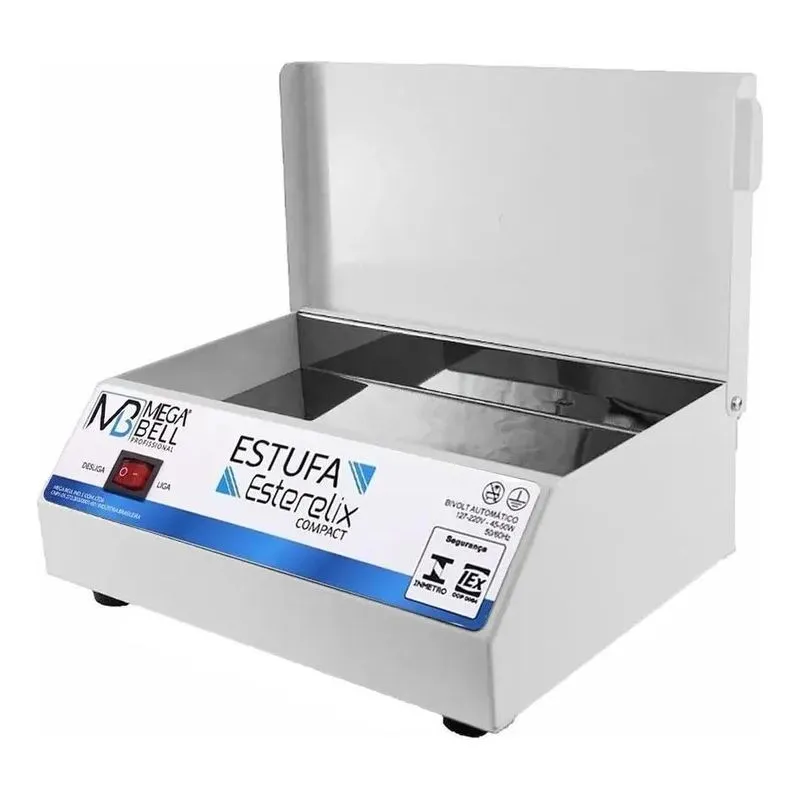 3x Estufa Manicure Esterilizador De Alicates Pedicure Mega B