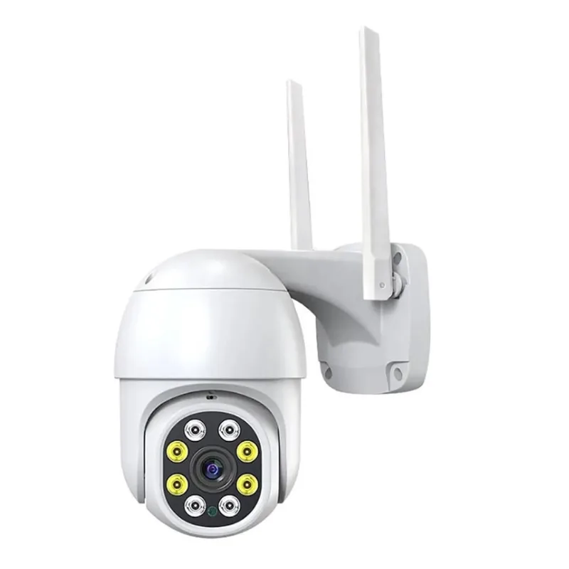 Camera Ip Dome Rotativa JT-8170QJ App Yoosee Wifi Auto Tracking Ptz Prova D'água Full HD
