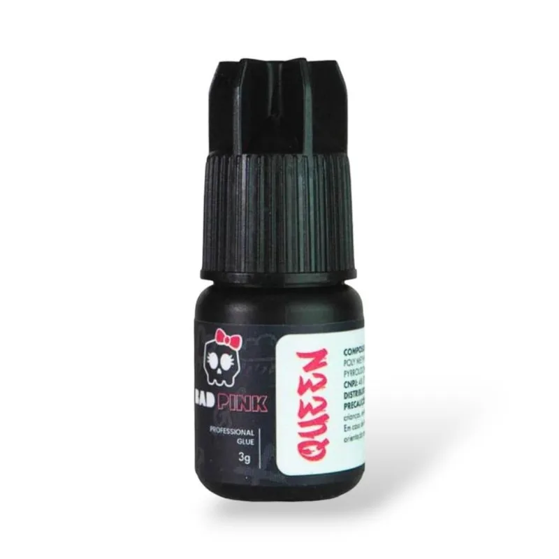 Cola Adesivo Queen Para Extensão De Cilíos 3ml - Bad Pink