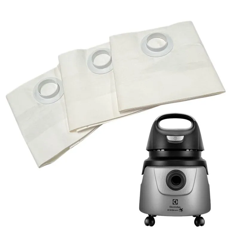 Saco para Aspirador de Pó Electrolux Descartável A10N1 Mod. Novo com 03 unidades Bocal de Encaixe 45 mm