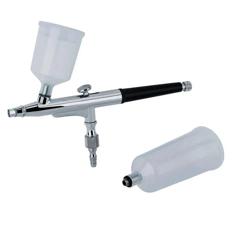 Aerógrafo Com Duas Canecas Dupla Ação 0,3mm On04 Onetools