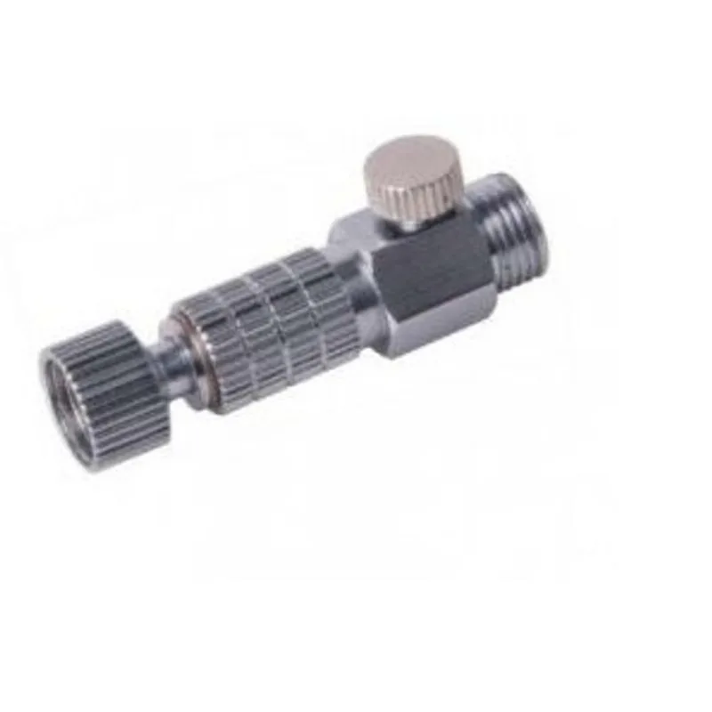 Engate Rápido 1/8 Para Aerógrafo Com Pino Macho E Regulador
