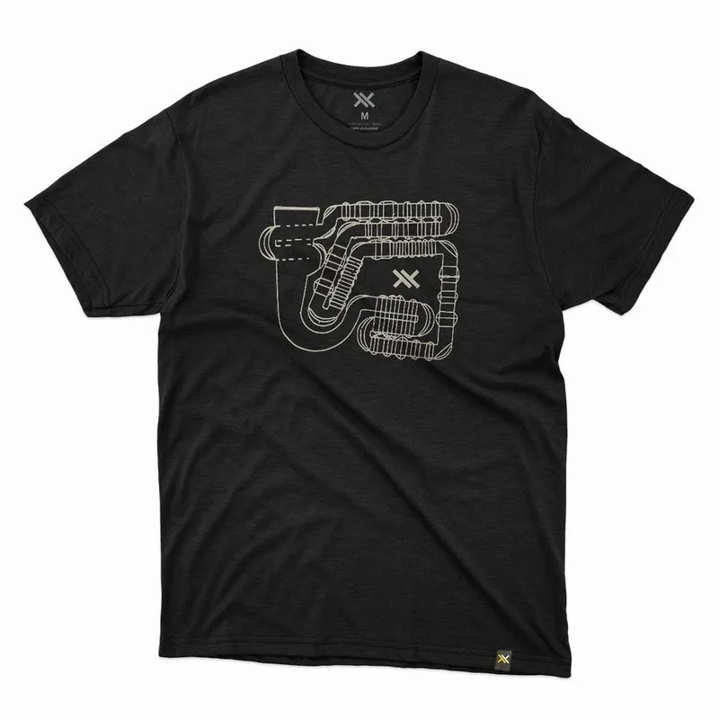 Camiseta casual motocross mattos racing supercross preto G