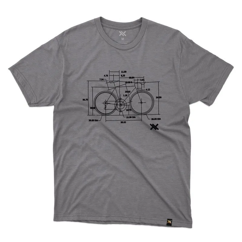Camiseta casual motocross mattos racing supercross cinza M