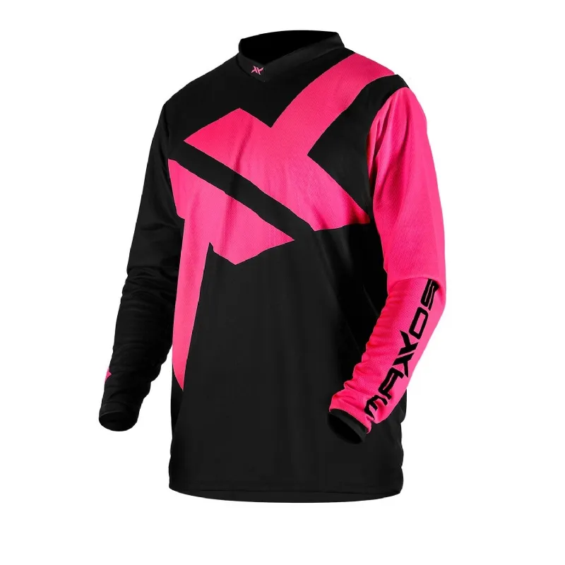 Camisa motocross mattos racing icon 23 pink M