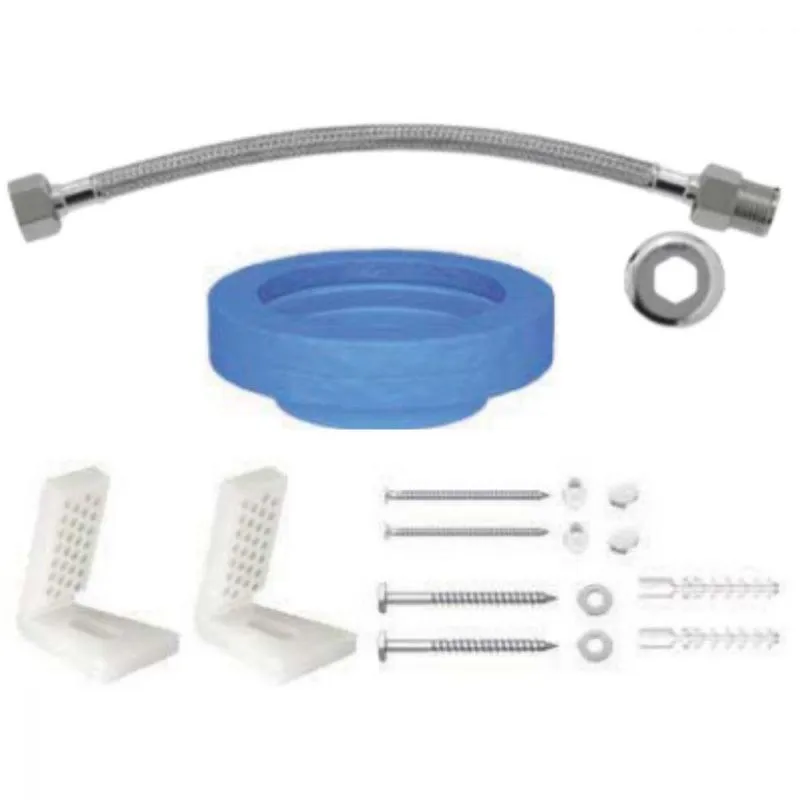 Kit De Instalação Para Bacia Com Caixa Com Fixação Lateral