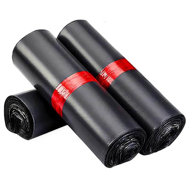 Envelope De Segurança Plástico 28x42 Preto 100 Peças
