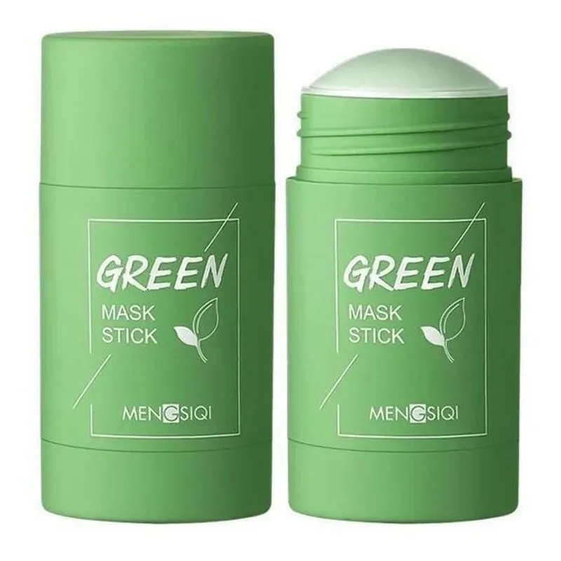 Máscara Facial Argila E Chá Verde Hidratante Limpeza De Pele