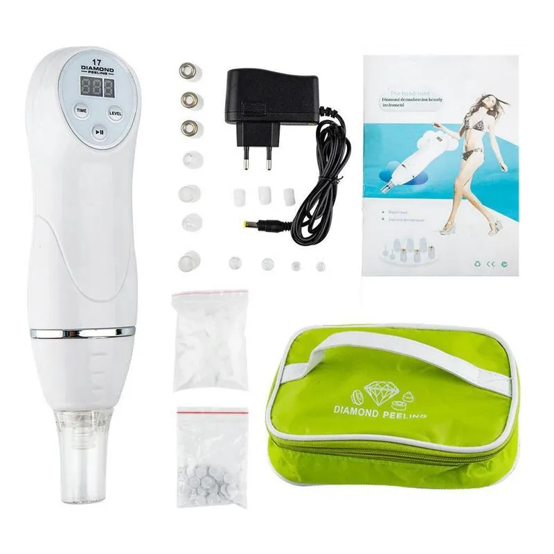 Peeling Diamante Dermoabrasão Sucção Remover Cravos Espinhas