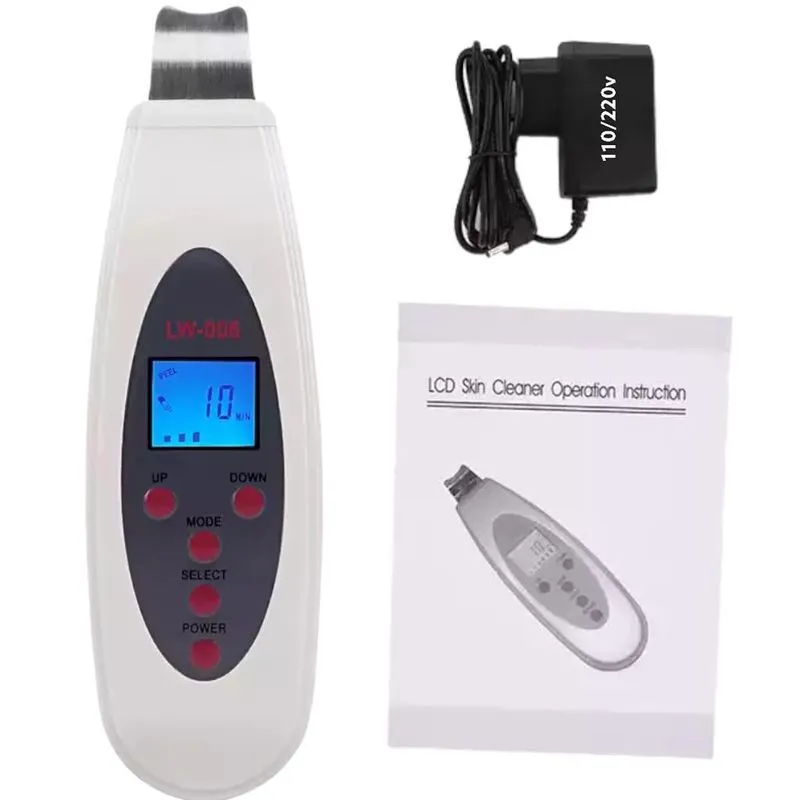 Aparelho Peeling Ultrasônico Portátil Profissional 4 Em 1