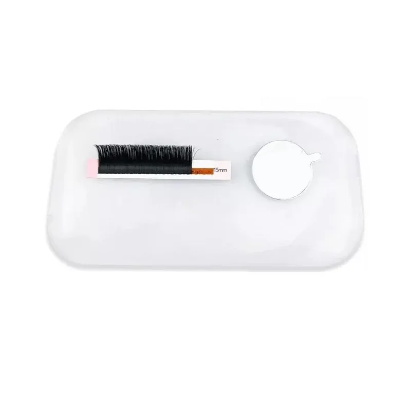 Almofada De Testa Extensão De Cílios Suporte Silicone Branco