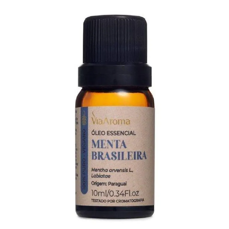 Óleo Essencial Menta Brasileira 10ml Cansaço Congestão Nasal