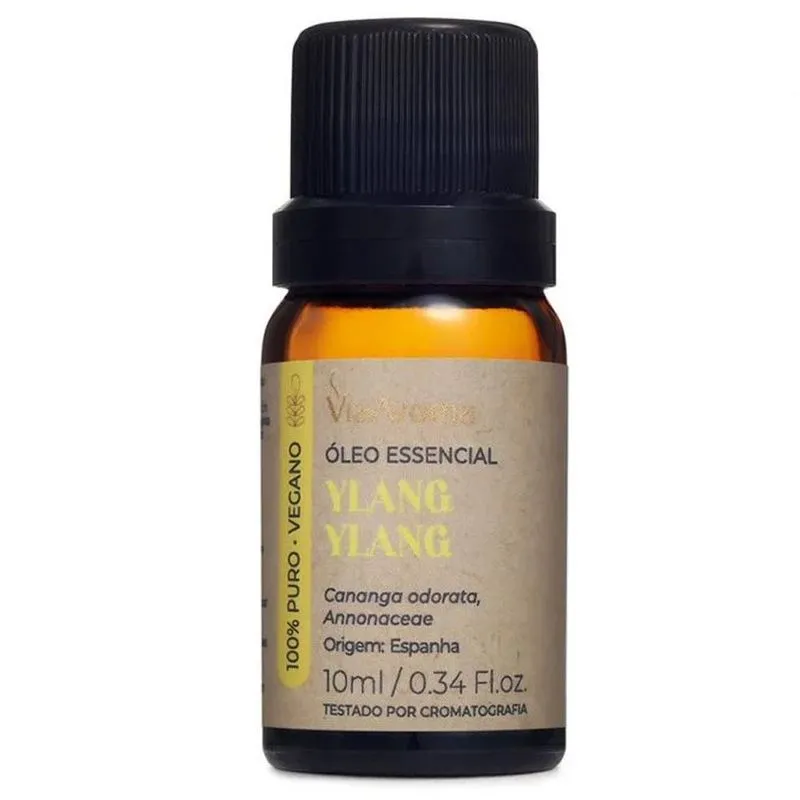 Óleo Essencial De Ylang Ylang 10ml Relaxante Ansiedade Raiva