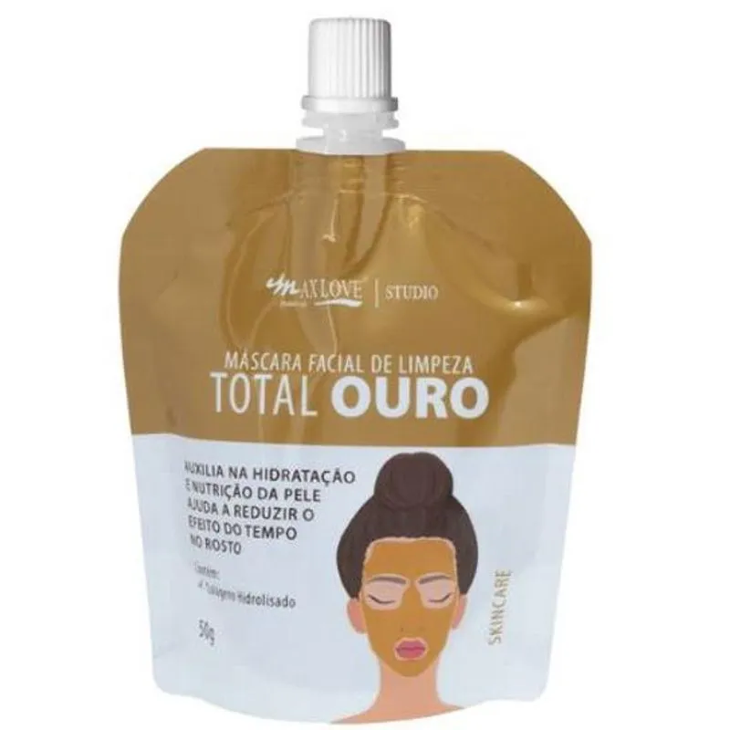 Mascara Facial Total Ouro Max Love