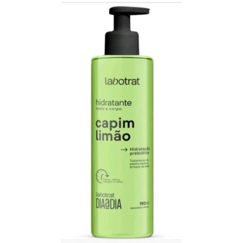 Hidratante Rosto E Corpo Capim Limão 190Ml Labotrat