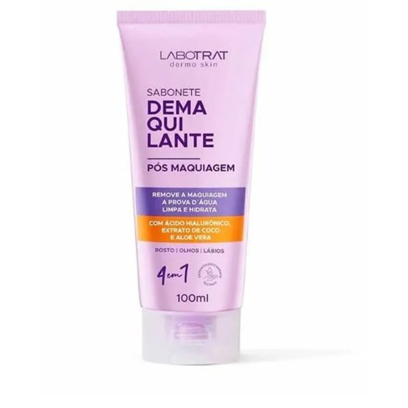 Sabonete Demaquilante Pós Maquiagem 100ml - Labotrat