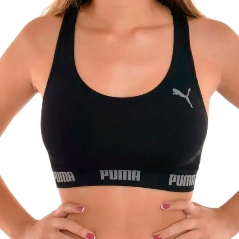 Kit 4 Tops Puma Sem Bojo Sem Costura Com Maciez /Conforto