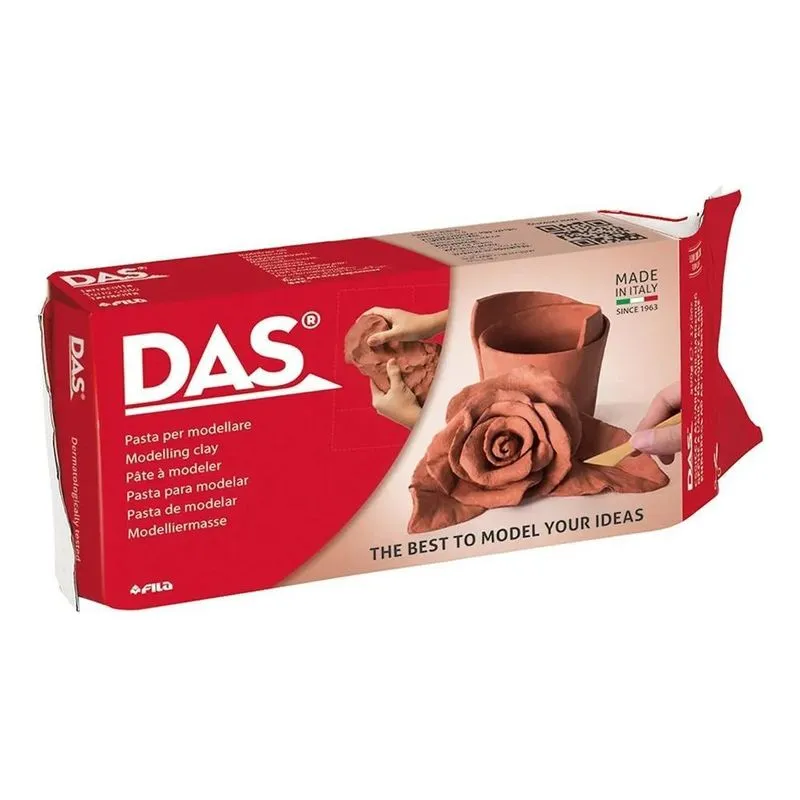 Massa Cerâmica Fria Das 500g Terracota