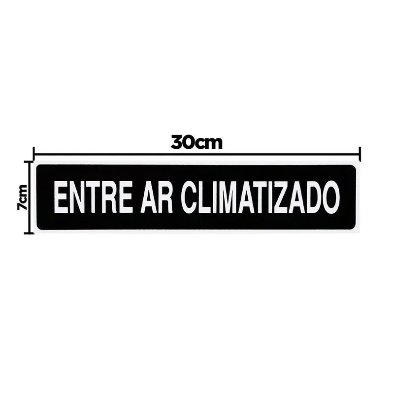 Combo 6 Placas Entre Ar Climatizado 30x7 - A-424 F9e