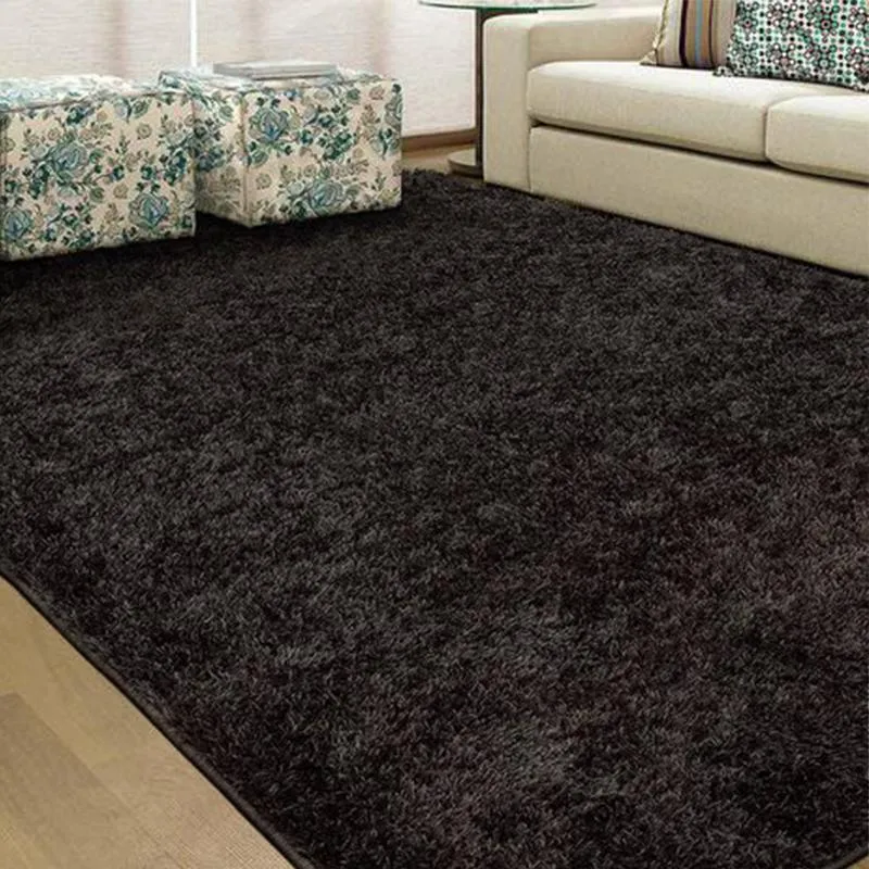 Tapete De Quarto Festina Felpudo 1,00mx1,40m Preto Casu