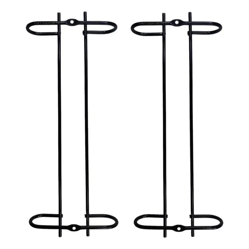 Suporte Organizador Taça Preto 29,5cm 1 Par Tmtsuportes