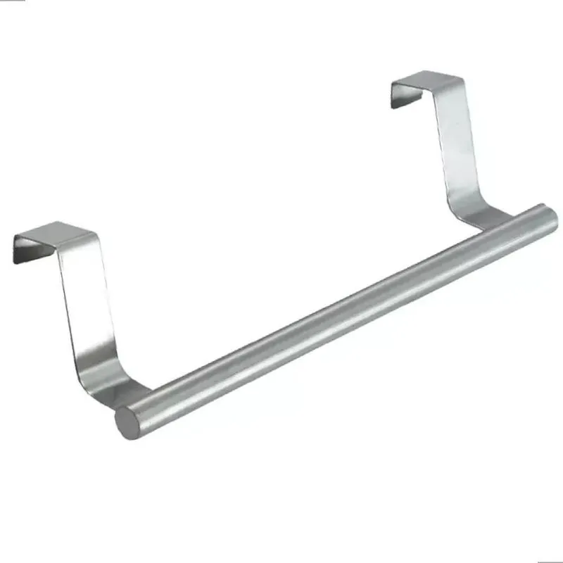3x Suporte Portátil Pano Prato Toalha Porta Armário Inox 23c