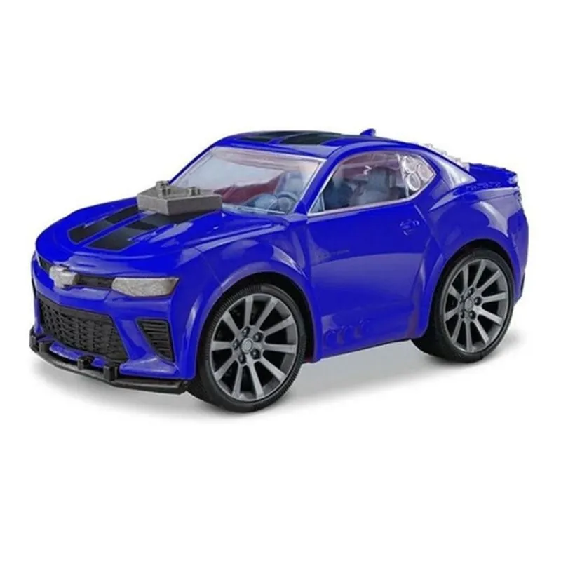 Camaro Azul Chevrolet Montar Sem Limites Roma Brinquedos
