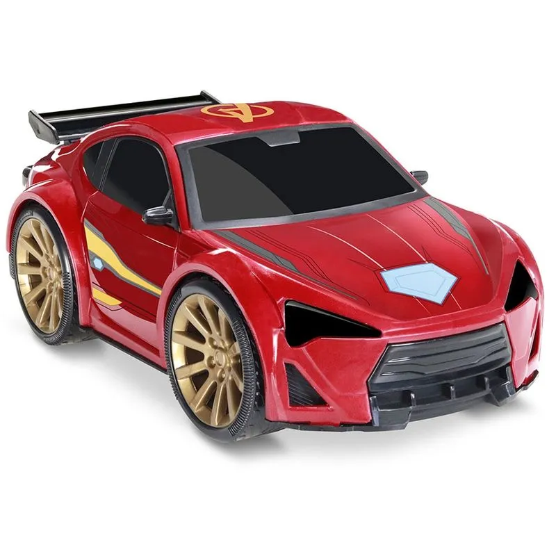 Carrinho Homem De Ferro Marvel Battle Racer Roma Brinquedos
