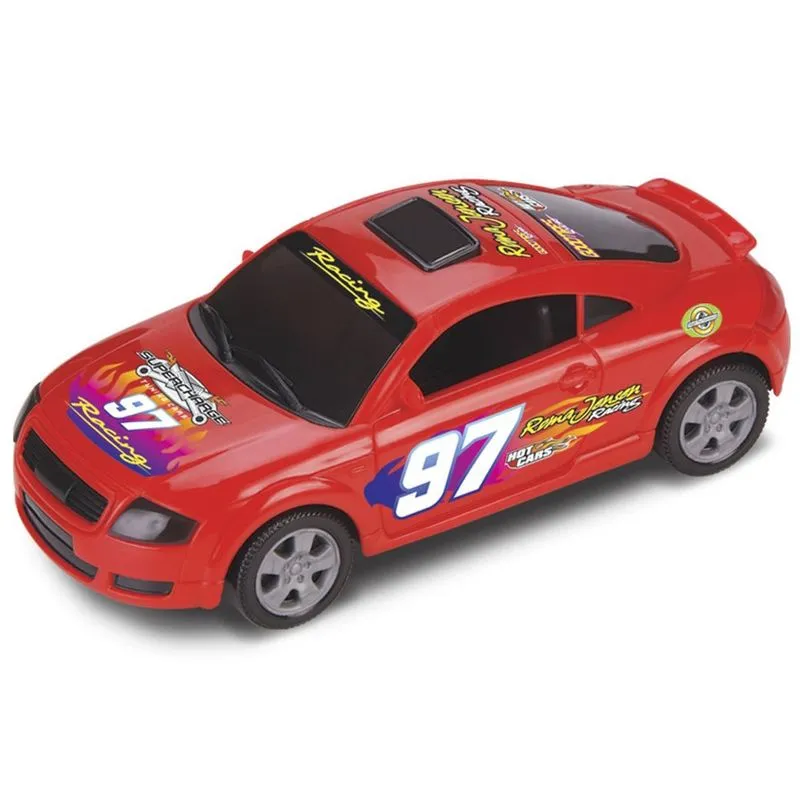 Super Carrinho Infantil rr Mil Milhas 17Cm Vermelho Roma