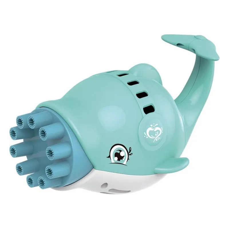 Golfinho Lança Bolinhas De Sabão Brinquedo Infantil Bolhas