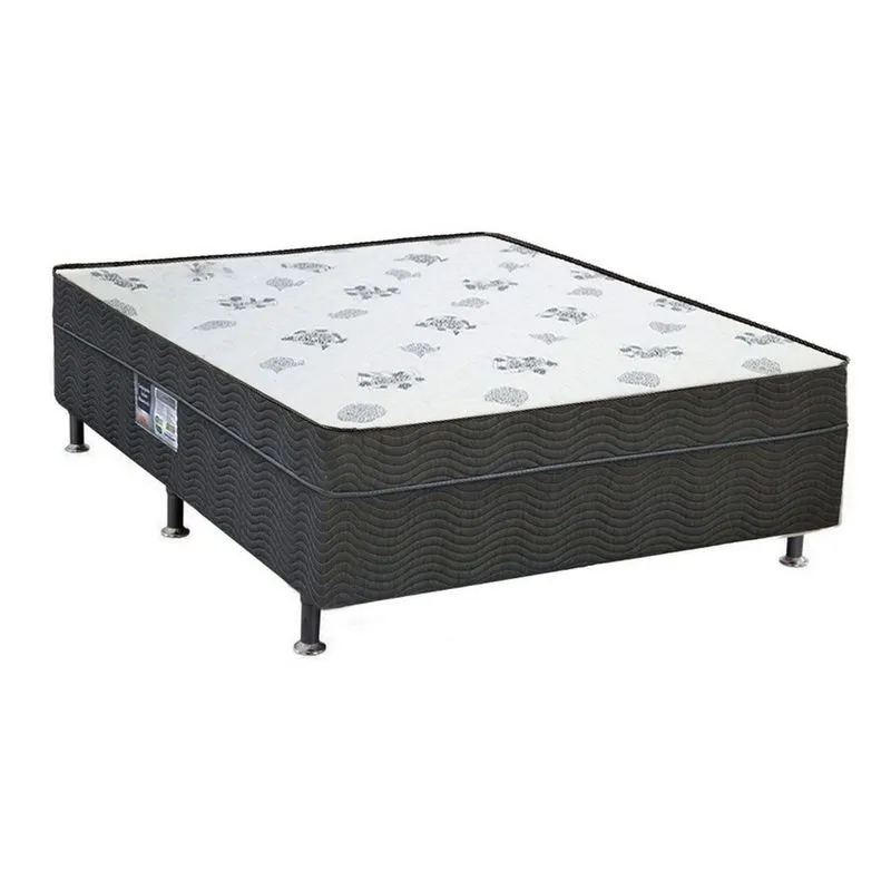 Cama Box Conjugado Casal: Colchão Molas Nanolastic Union (138x188x43) - Ortobom