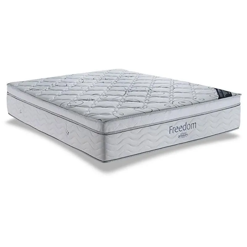 Colchão King Molas Ensacadas Visco Superpocket Freedom Ortopillow (193x203x32) - Ortobom