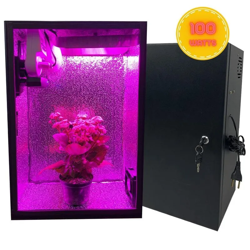 Estufa Grow Completa Iniciantes Indoor Pc Cultivo 100watts