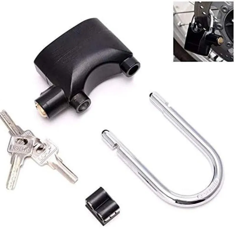 Cadeado Com Alarme 2 Em 1 Sensor De Movimento E Sirene 110db