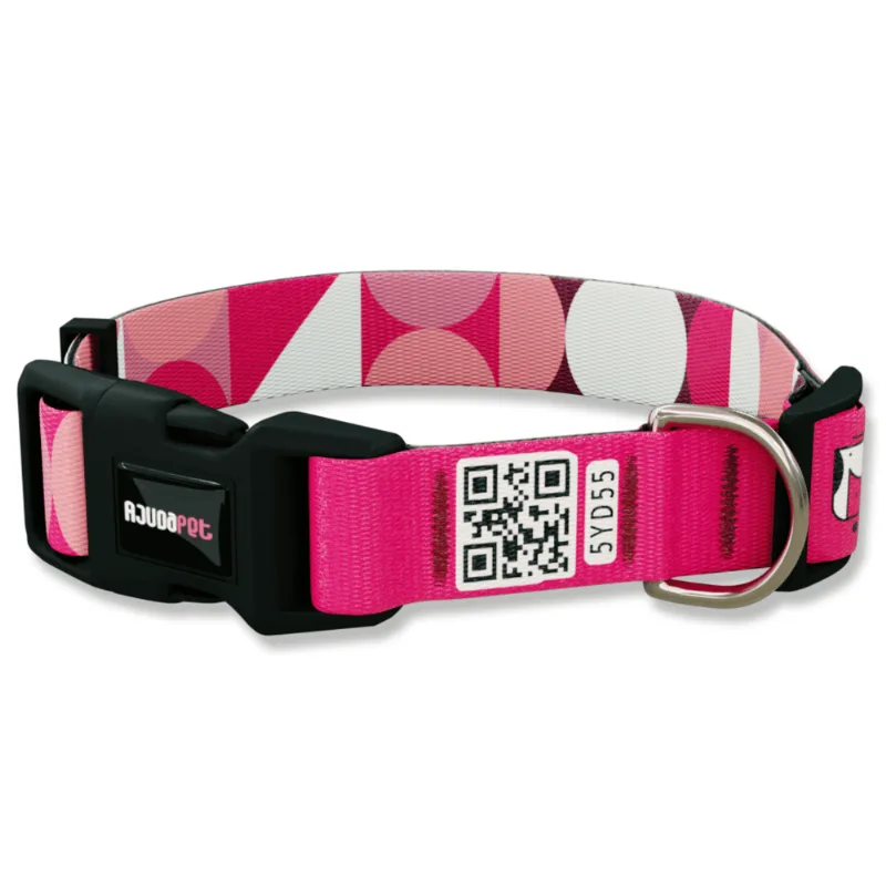 Coleira Inteligente Para Cães Rosa P, M, G Ajudapet