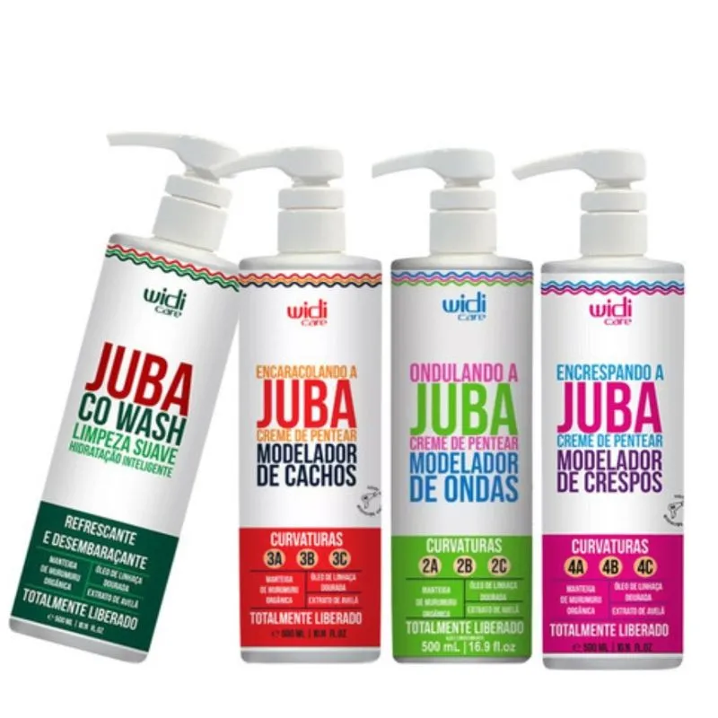 Kit Widi Care Co Wash + Creme De Pentear A Juba 4x500ml