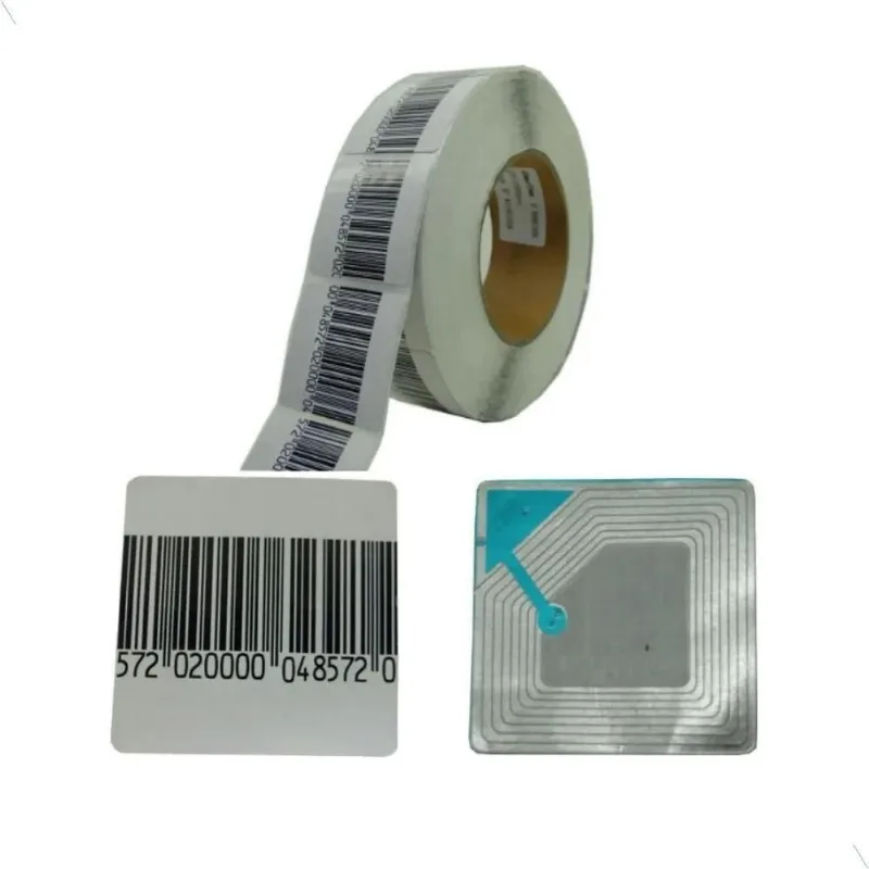 Etiqueta Antifurto Adesiva Rf 4x4 8,2 Mhz - Rolo C/1.000 Tag